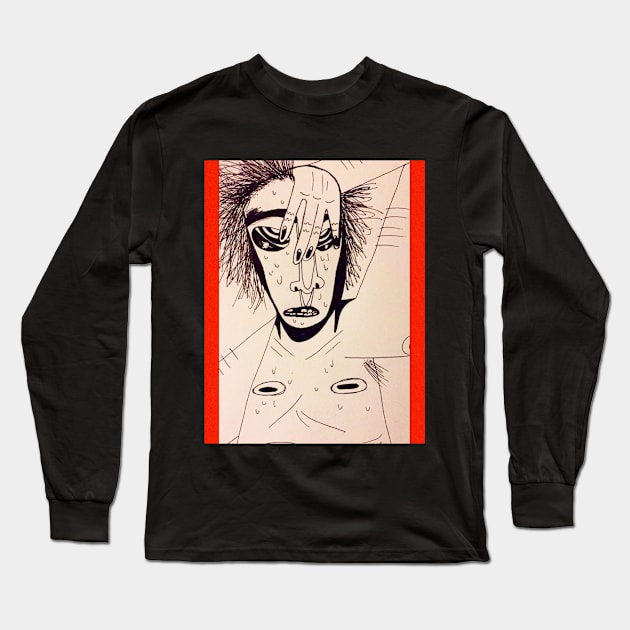 Stressor Long Sleeve T-Shirt by BartSampson